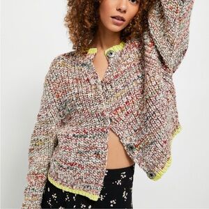 Free People Walk On By Cardigan Sweater